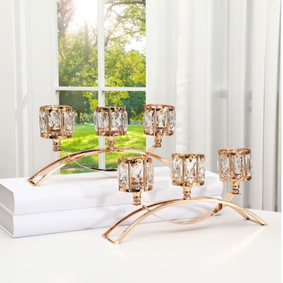 Home Decor Gold - Dining room, wedding, cabinet ornaments, home,
