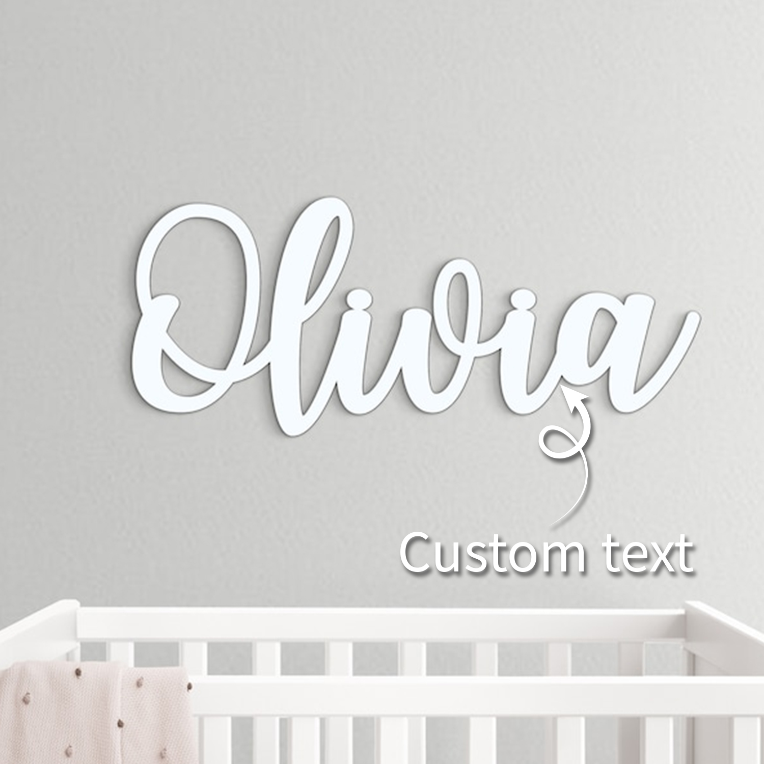 Home Decor Wall Art - 1pc Custom Wooden Name Sign,Customized Gifts,Decorative