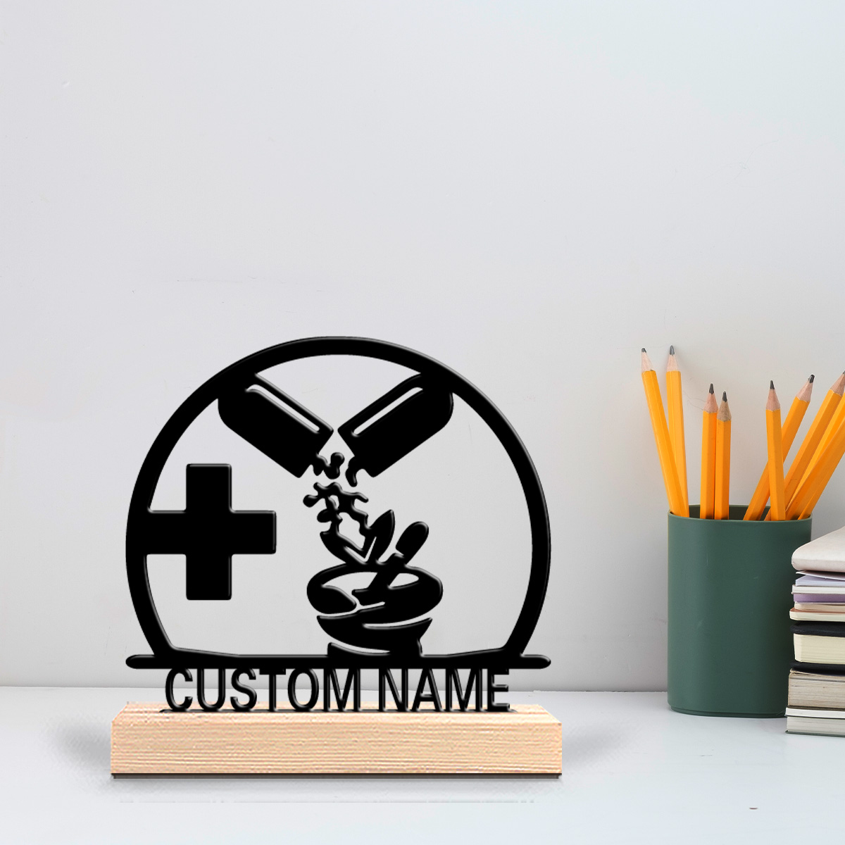 Home Decor On Wall - 1pc New Design Personalized Custom Pharmacist