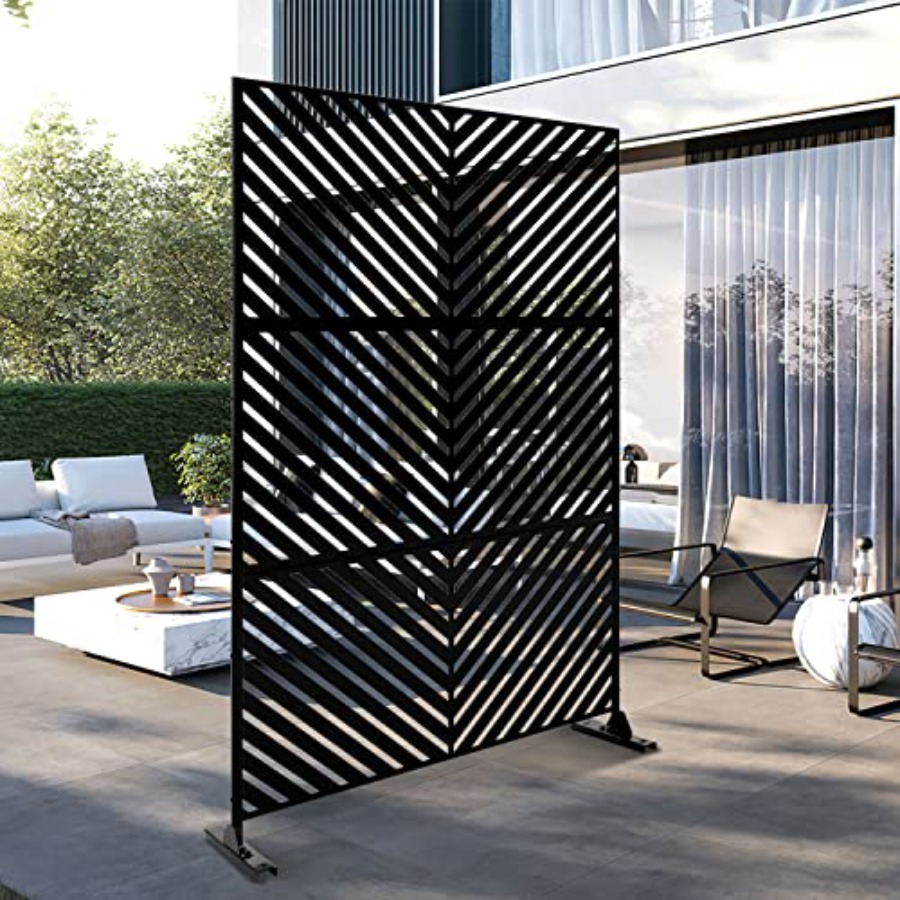 H&M Home Decor - Metal Privacy Screen Outdoor 72 H×47