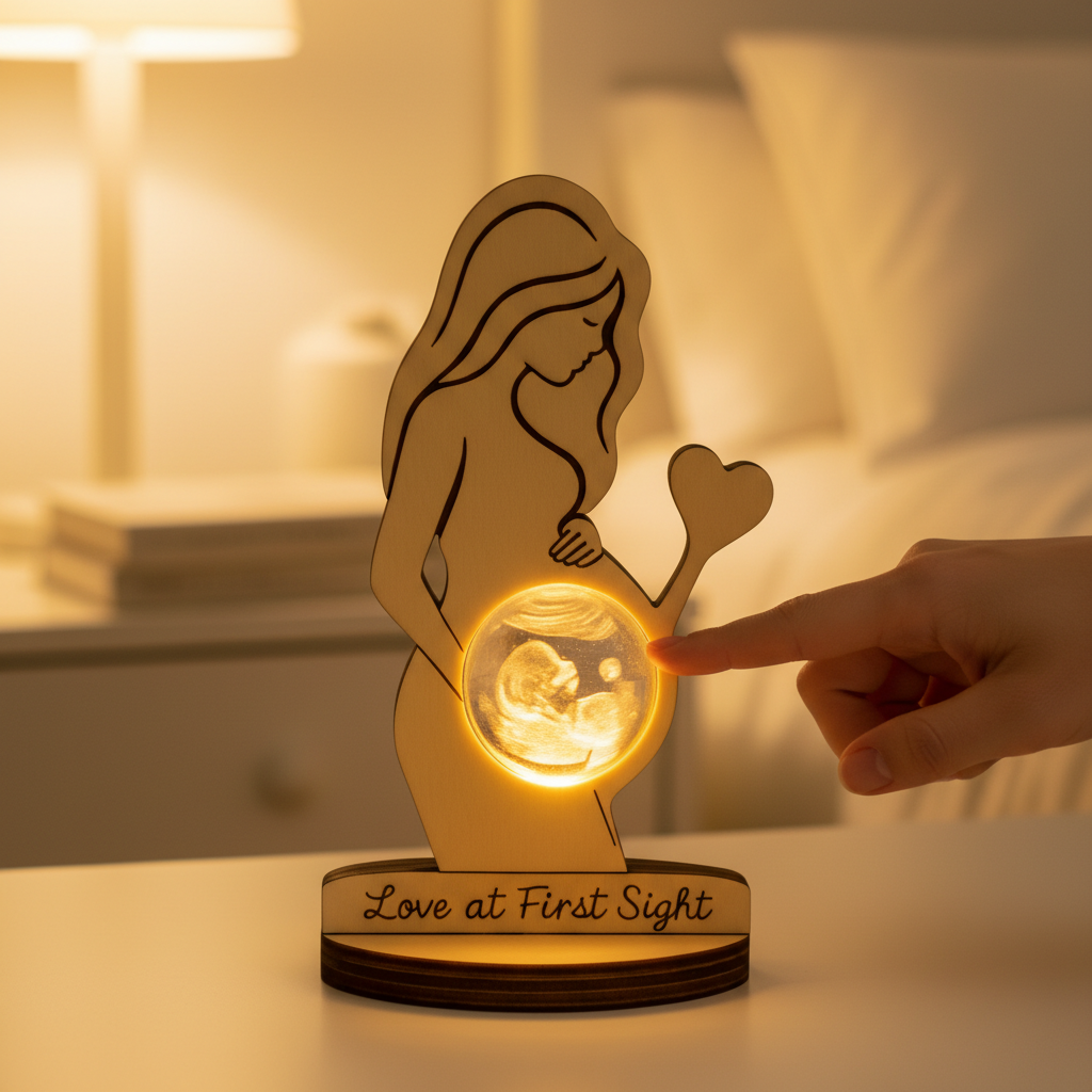 Home Decor Wall Art - Custom Photo Night Light Personalized 3D