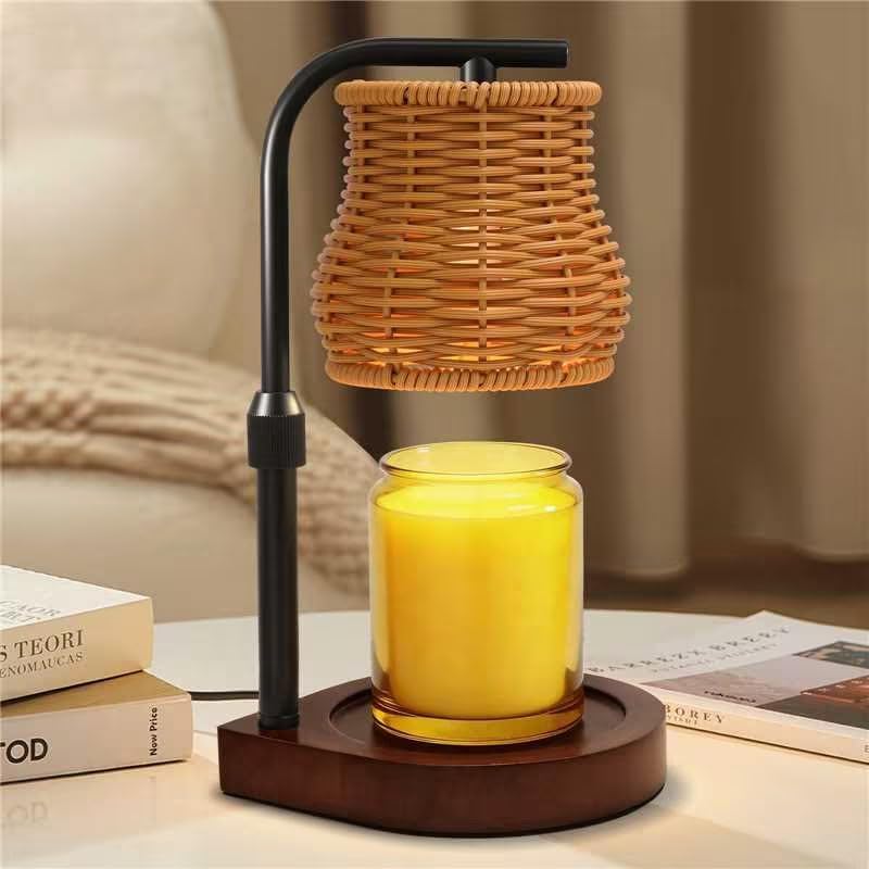Home Decor Gold - Candle Warmer Lamp with Timer &