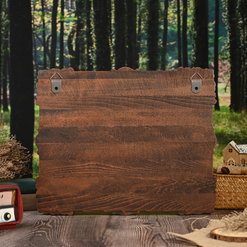 Handcrafted Wooden Relief Wall - Home Decor Wall Art reseña y precio