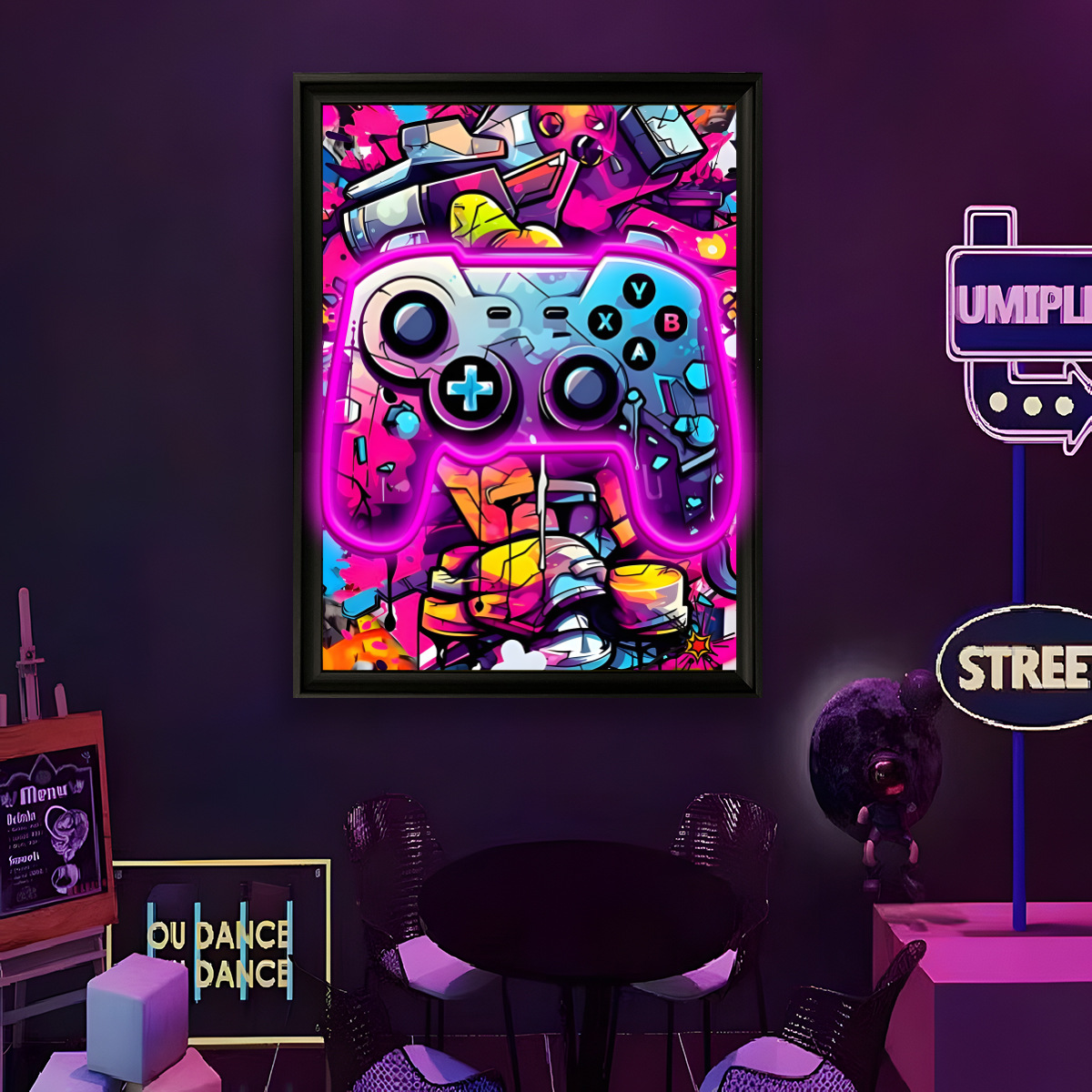 USB Powered LED Neon Light Fun - Home Decor Wall Art reseña y precio