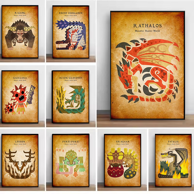 Japanese Game Animated Vintage - Home Decor Japandi reseña y precio