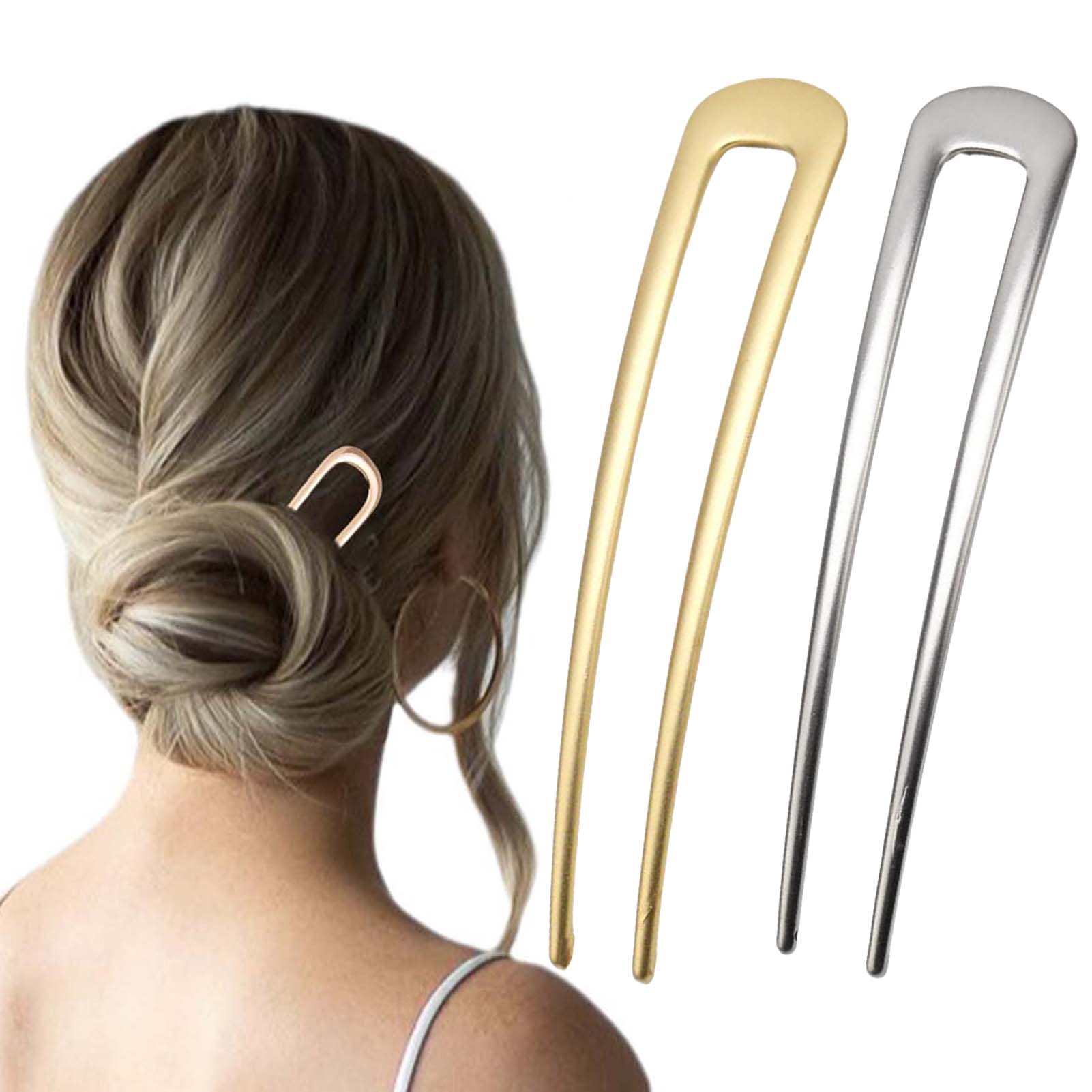 French U Shaped Hair Pins Vint - Home Decor Gold reseña y precio
