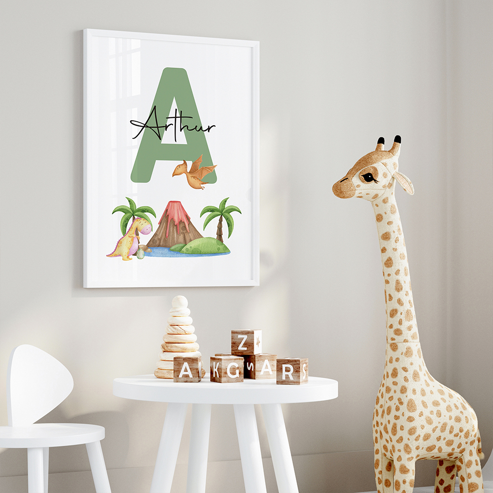 3pcs Personalized Custom Name  - Home Decor On Wall reseña y precio