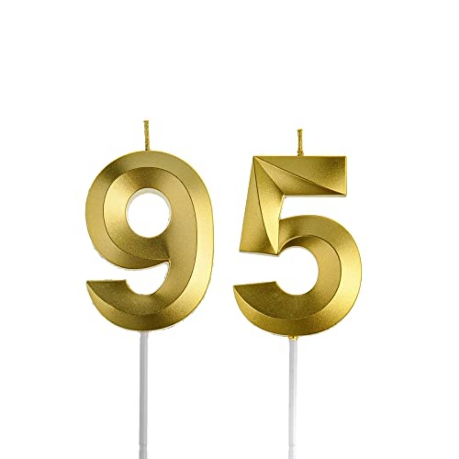 Gold 95th and 59th Birthday Ca - Home Decor Gold reseña y precio