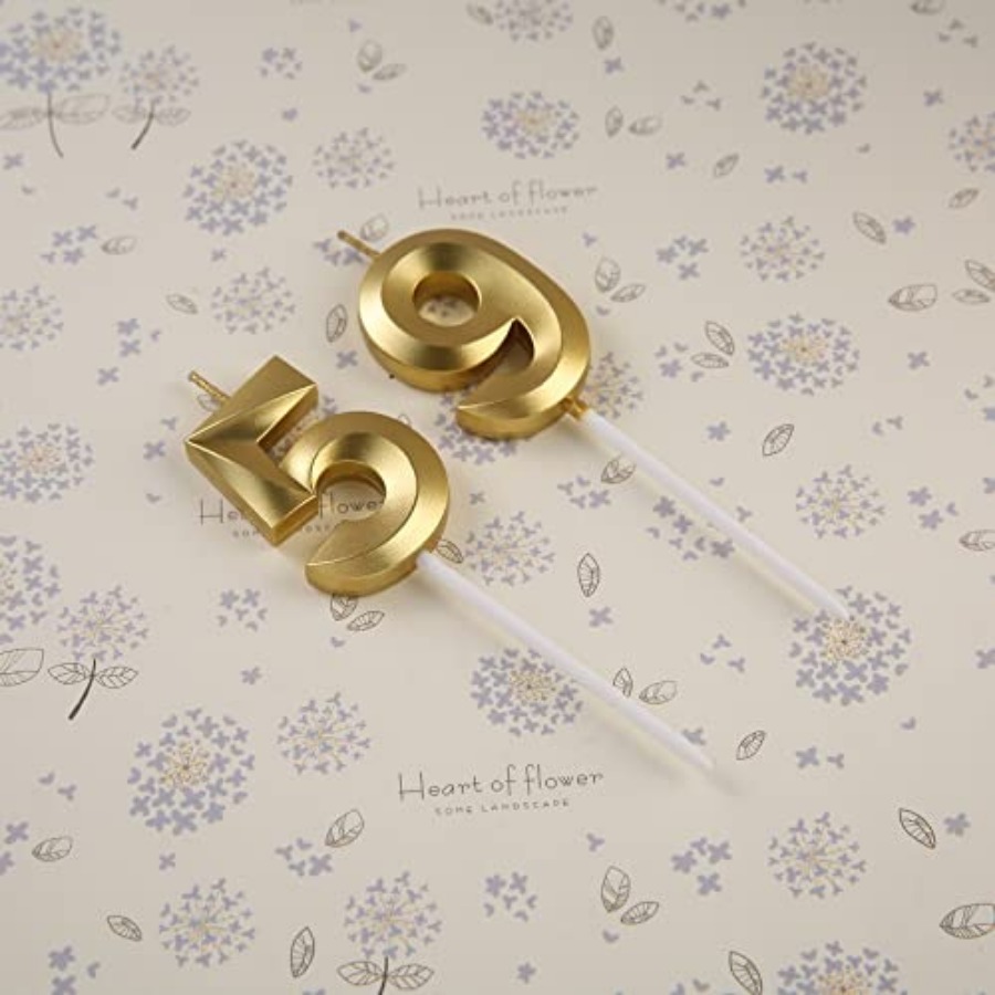 Gold 95th and 59th Birthday Ca - Home Decor Gold reseña y precio