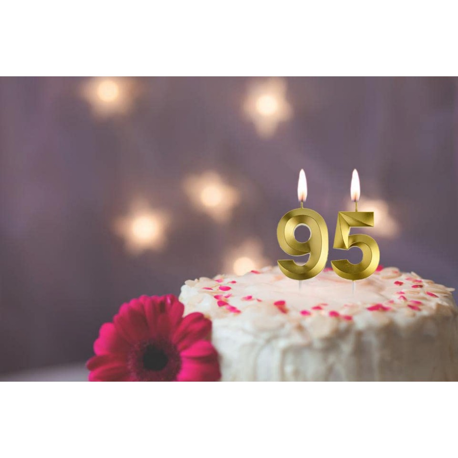 Gold 95th and 59th Birthday Ca - Home Decor Gold reseña y precio