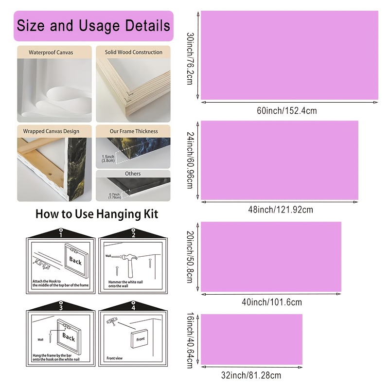 1pc Personalized Custom Photo  - Home Decor Wall Art reseña y precio