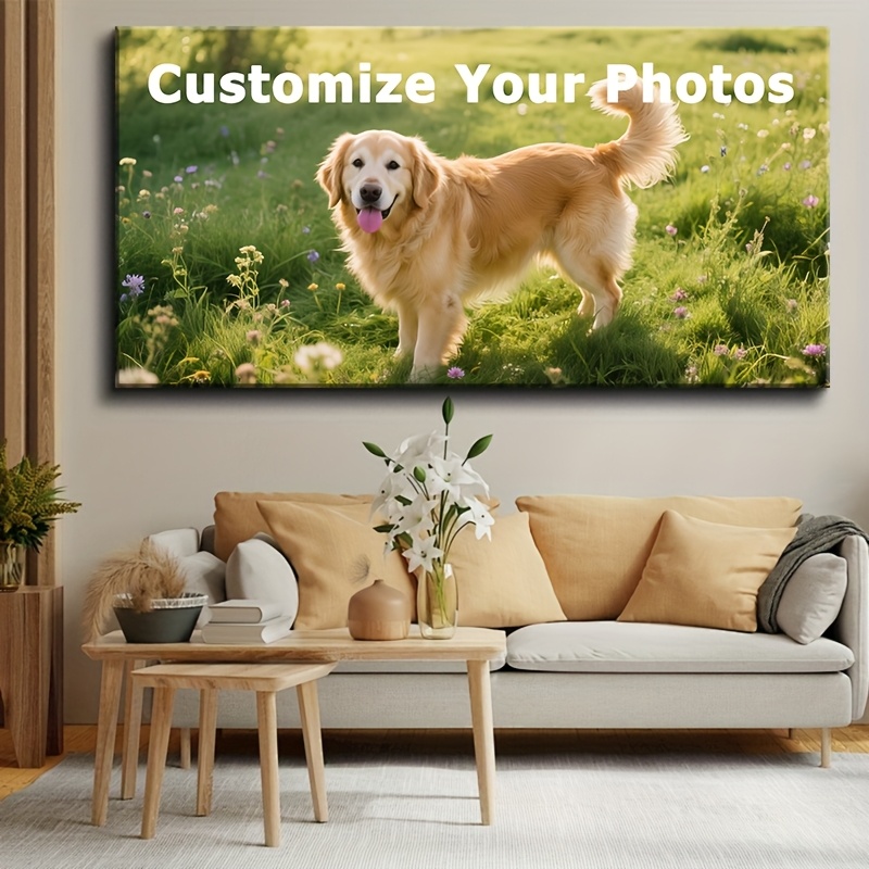 1pc Personalized Custom Photo  - Home Decor Wall Art reseña y precio