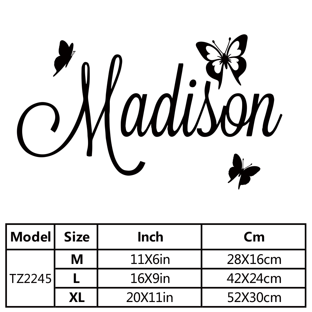 1pc New Design Personalize Cus - Home Decor Wall Stickers reseña y precio