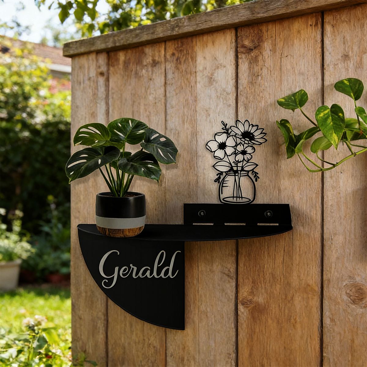 Custom Name Rural style flower - Home Decor Wall Art reseña y precio
