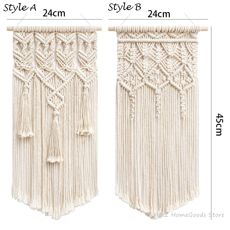 Hot Macrame Wall Hanging Tapes - Yarn Home Decor reseña y precio