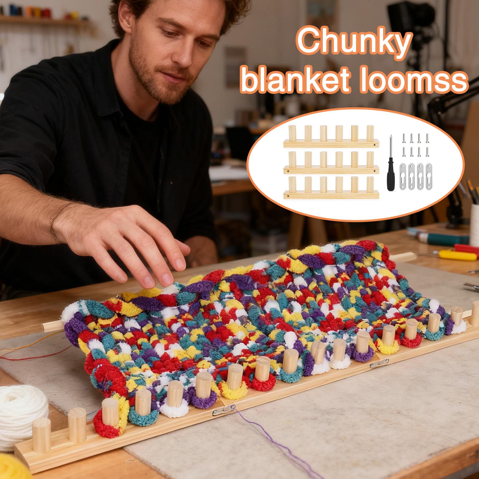 Knitting Loom 35 Inch Wood Chu - Yarn Home Decor reseña y precio