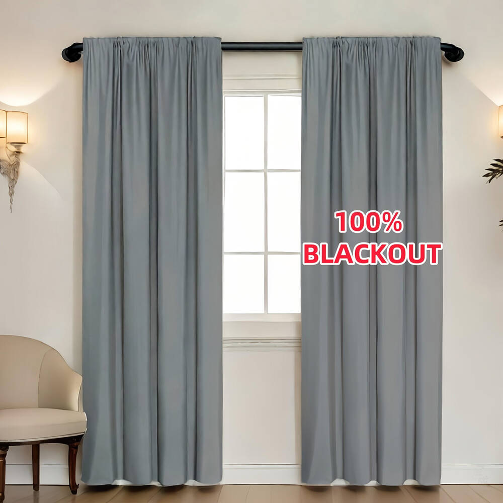 1pc 100% Blackout Curtain with - Home Decor Wall Panels reseña y precio