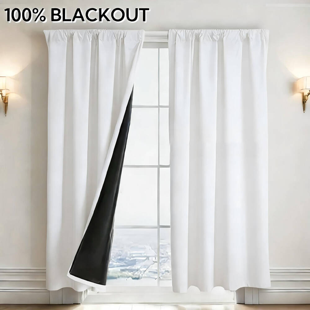 1pc 100% Blackout Curtain with - Home Decor Wall Panels reseña y precio