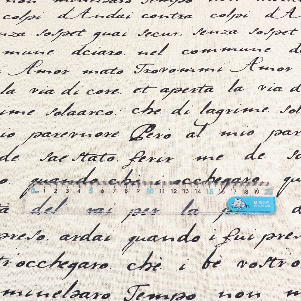 TERAMILA Poster Design Sewing  - Linen Table Runner reseña y precio