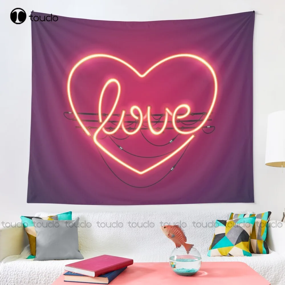 New Love Heart Neon Sign Tapes - Home Decor Website Free reseña y precio
