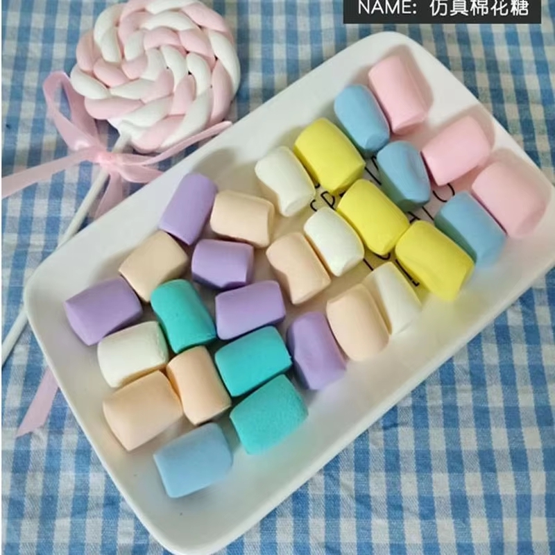 Fake Marshmallow Dessert Model - Home Decor From Clay reseña y precio