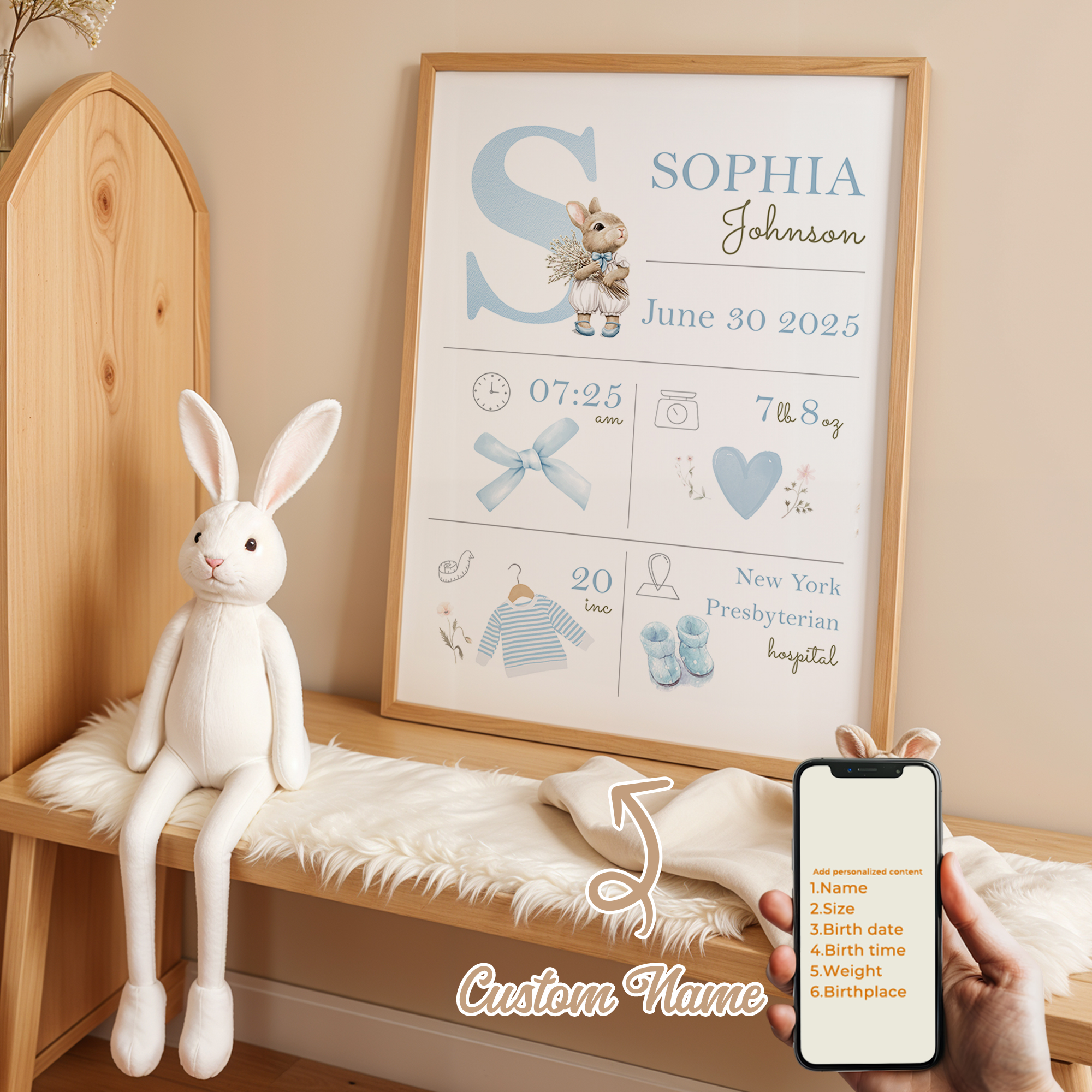 Personalized Custom Name Carto - Home Decor On Wall reseña y precio