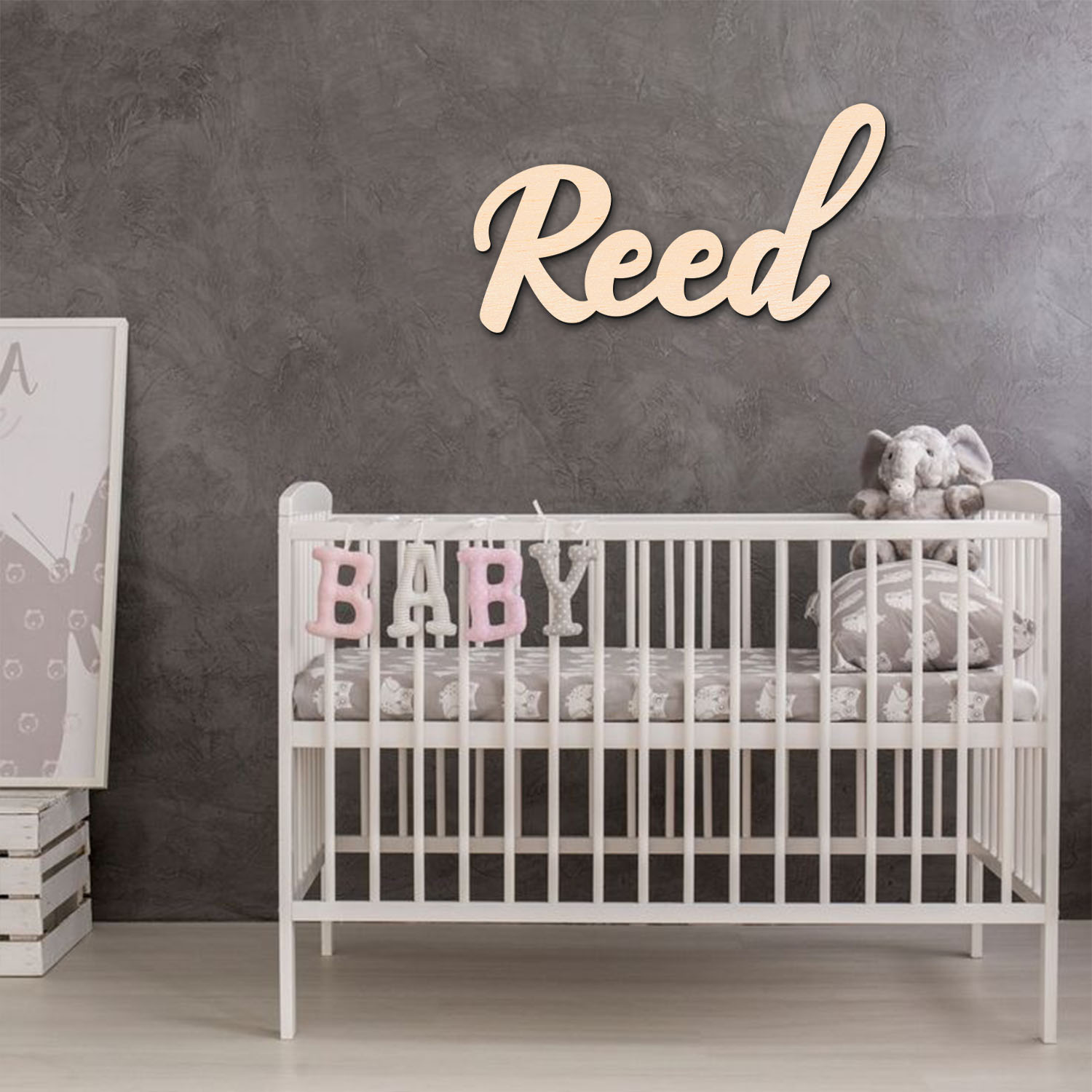 1pc Personalized Wooden Name S - Home Decor Wall Art reseña y precio