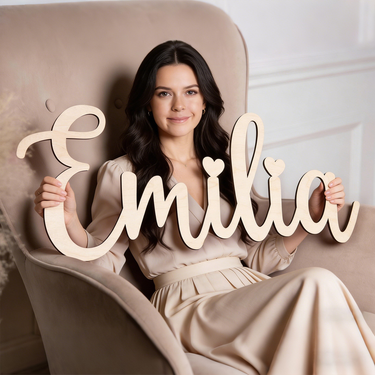 1pc personalized custom wooden - Home Decor Wall Art reseña y precio