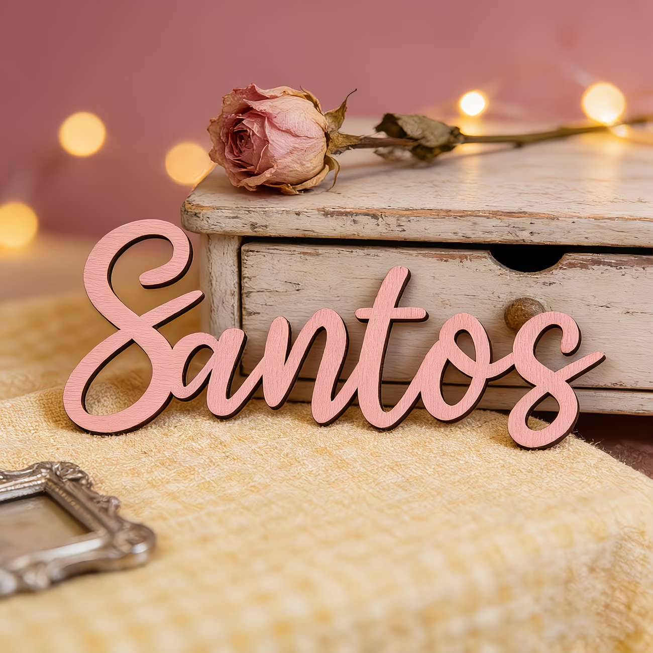 1pc personalized custom wooden - Home Decor Wall Art reseña y precio