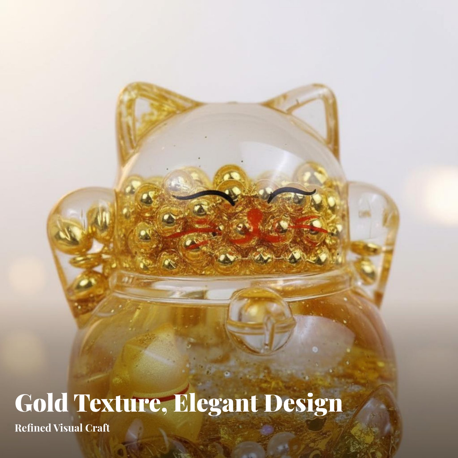 Fortune Cat Decoration, Flashi - Home Decor Gold reseña y precio
