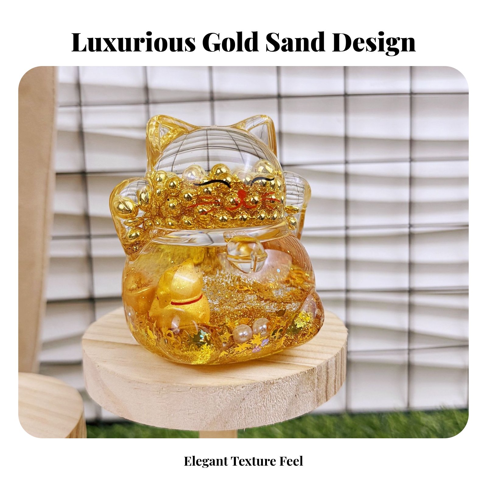 Fortune Cat Decoration, Flashi - Home Decor Gold reseña y precio
