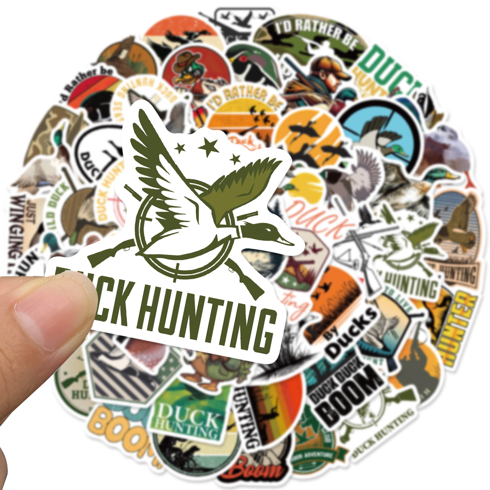 56pcs Duck Hunting Sticker For - Home Decor Wall Panels reseña y precio