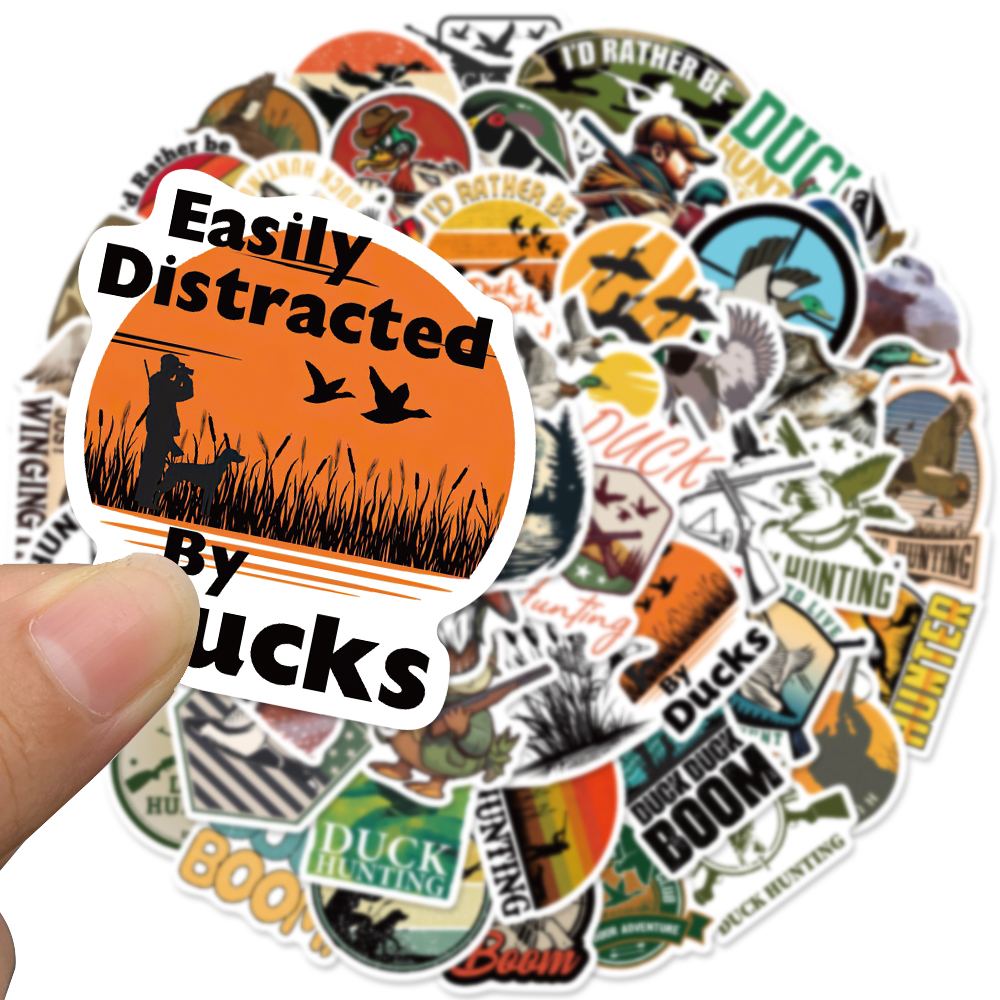 56pcs Duck Hunting Sticker For - Home Decor Wall Panels reseña y precio