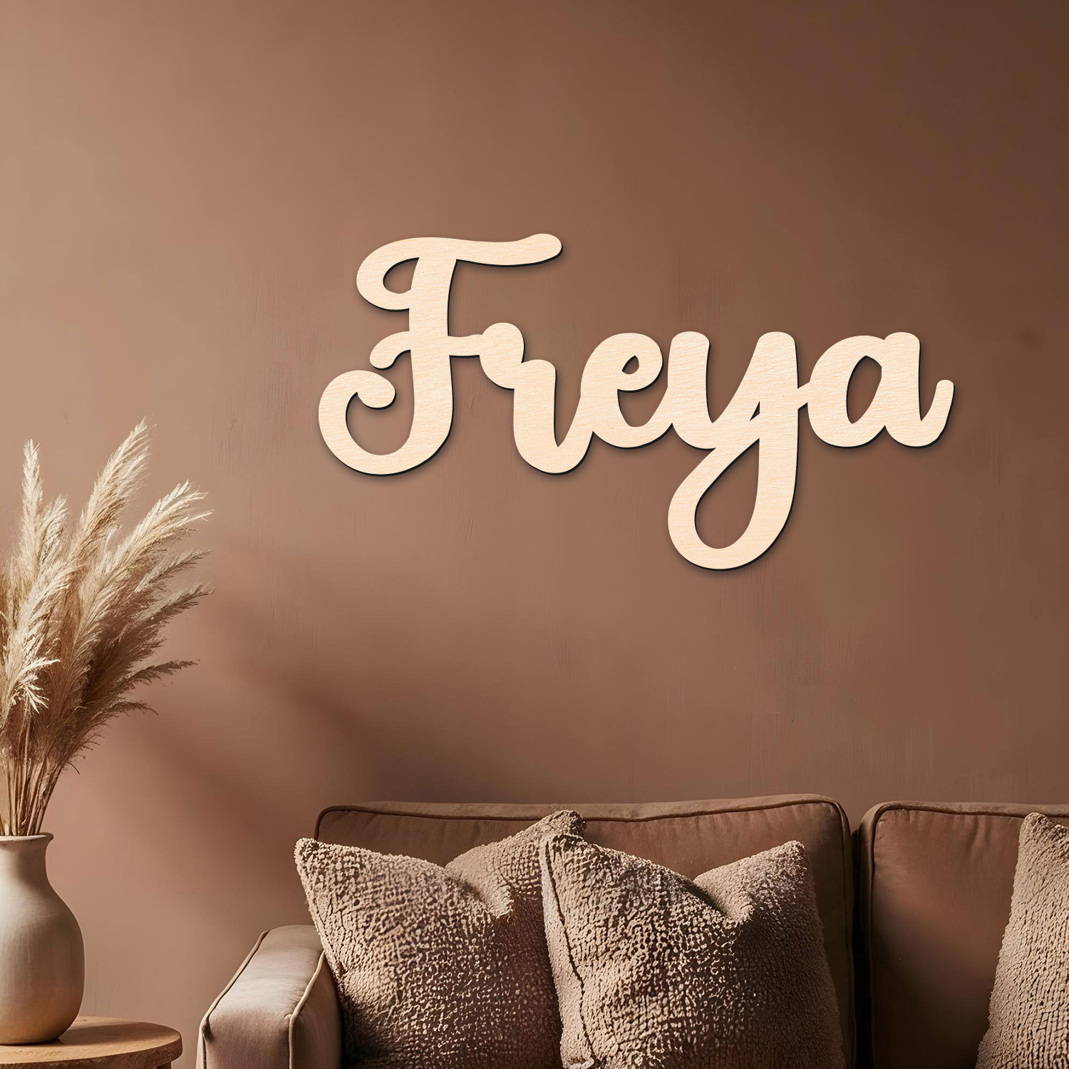 1pc Custom Wooden Name Sign,Cu - Home Decor Wall Art reseña y precio