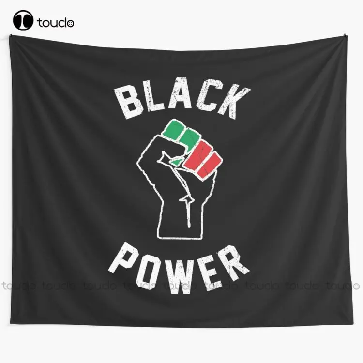 Black Power Fist Tapestry Tape - Home Decor Website Free reseña y precio