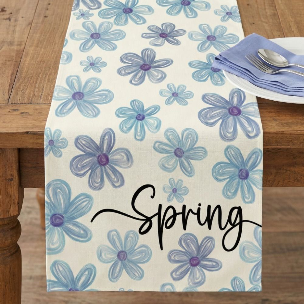 Elegant Fresh Style Dinning Ta - Linen Table Runner reseña y precio