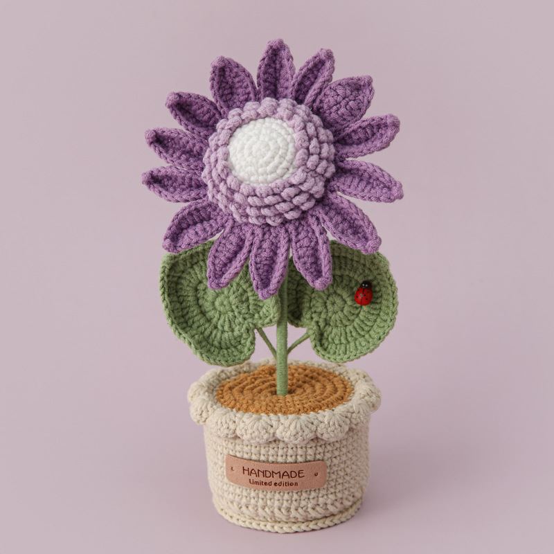 Creative Woven Large Sunflower - Yarn Home Decor reseña y precio