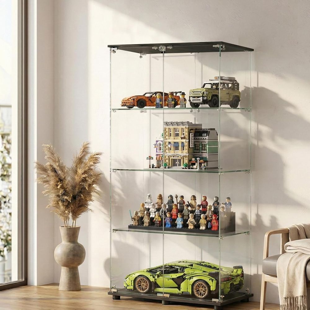Double Door Glass Display Cabi - H&M Home Decor reseña y precio