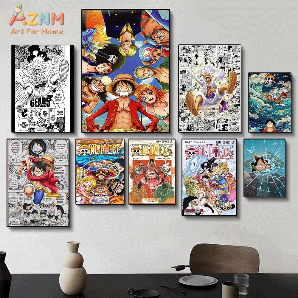 AZNM One Piece Luffy Gear 5 Ni - Home Decor Wall Panels reseña y precio