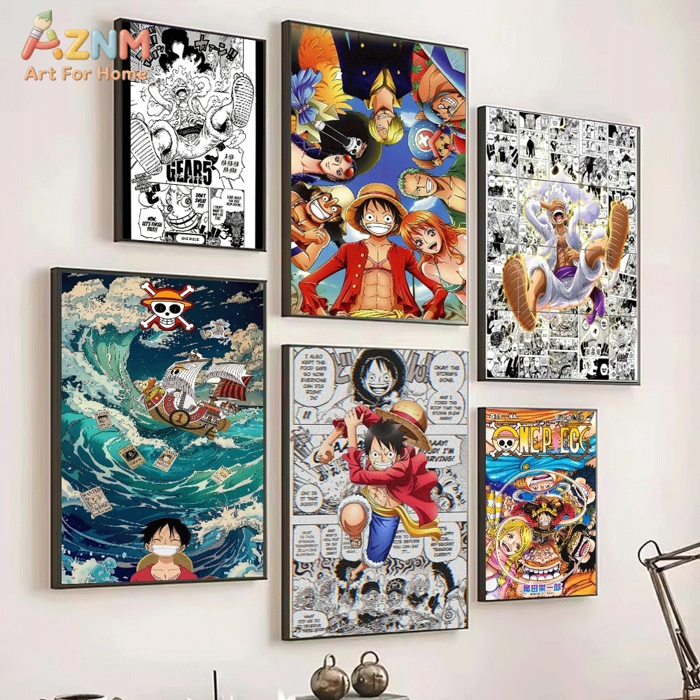 AZNM One Piece Luffy Gear 5 Ni - Home Decor Wall Panels reseña y precio