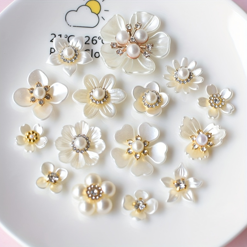 Pack of 10 (10 per pack) Pearl - Home Decor Gold reseña y precio