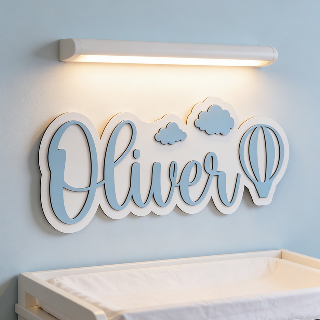 Personalized Custom Wooden Nam - Home Decor Wall Art reseña y precio
