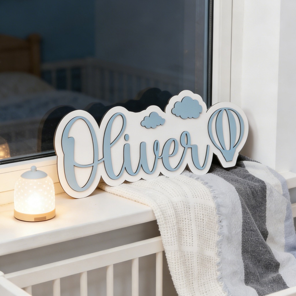 Personalized Custom Wooden Nam - Home Decor Wall Art reseña y precio
