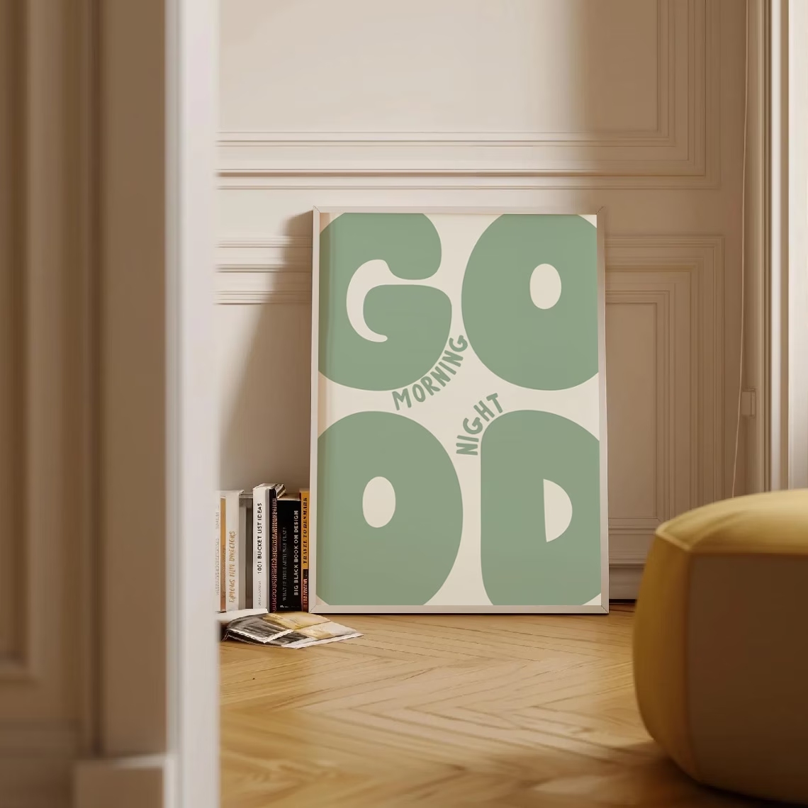 Modern Green Good Morning Good - Home Decor On Wall reseña y precio