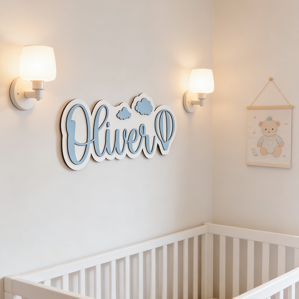 Personalized Custom Wooden Nam - Home Decor Wall Art reseña y precio