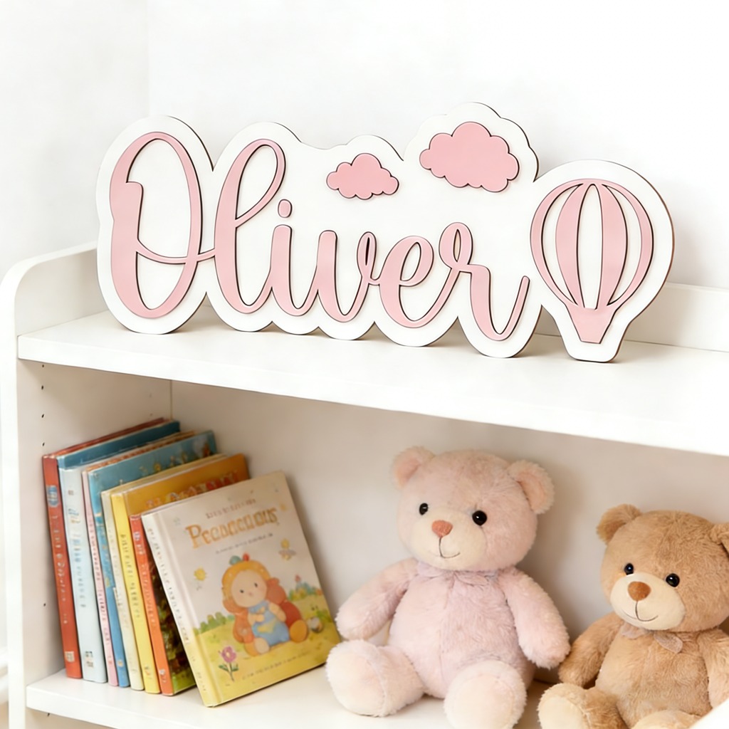 Personalized Custom Wooden Nam - Home Decor Wall Art reseña y precio