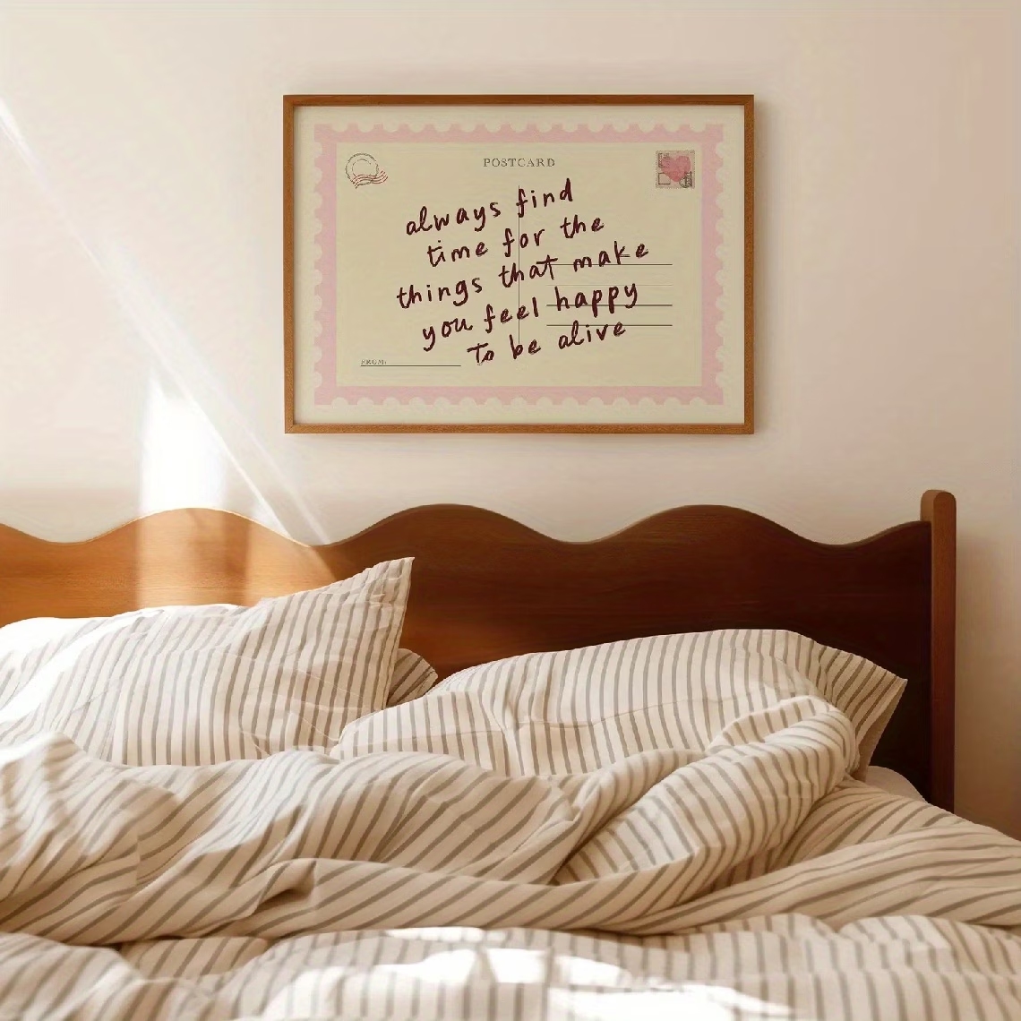 Retro Postcards That Encourage - Home Decor On Wall reseña y precio