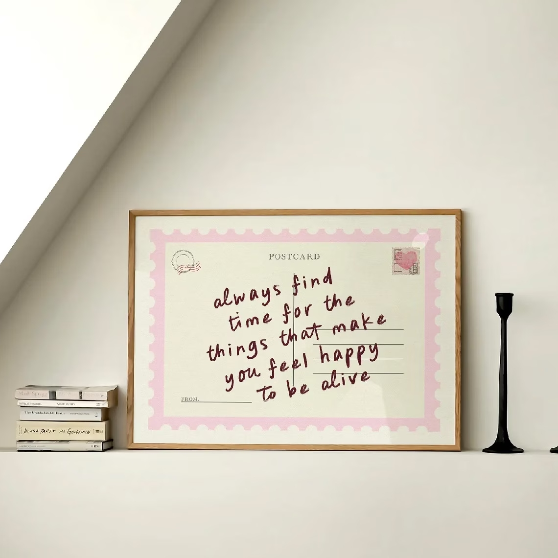 Retro Postcards That Encourage - Home Decor On Wall reseña y precio