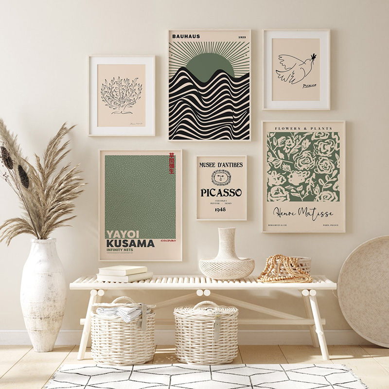 Henri Matisse Picasso Posters  - Home Decor Japandi reseña y precio