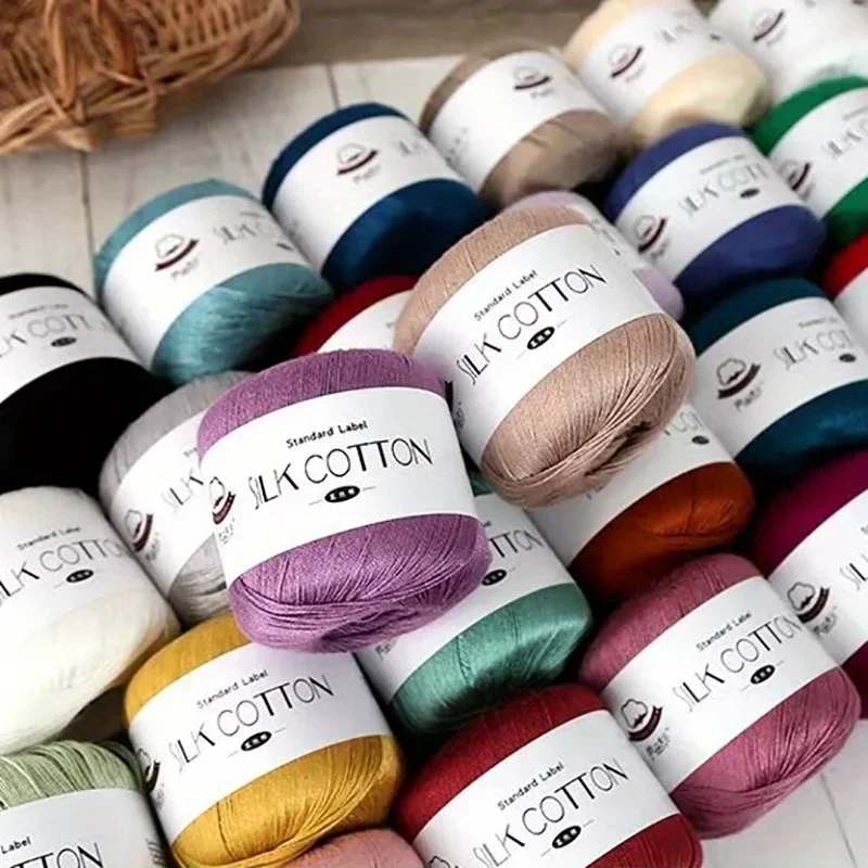 50g Silk Lace Cotton Milk Croc - Yarn Home Decor reseña y precio